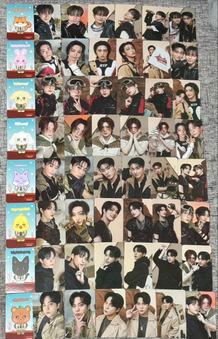 最安！ATEEZ ANITEEZ ラントレ ランダムトレカ コンプリートセット①