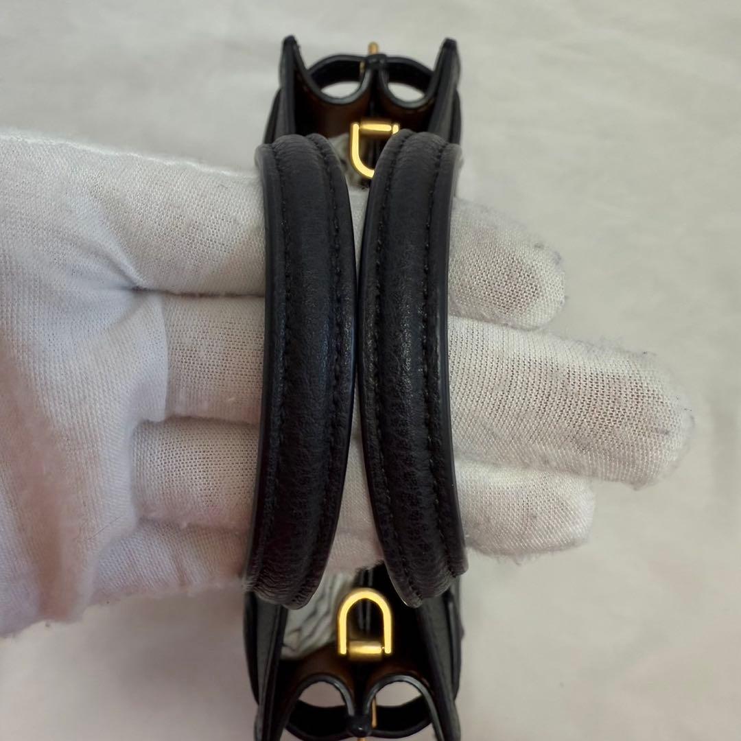 【新品同様】トリーバーチ ウォーカー マイクロサッチェル 2way バッグ 黒