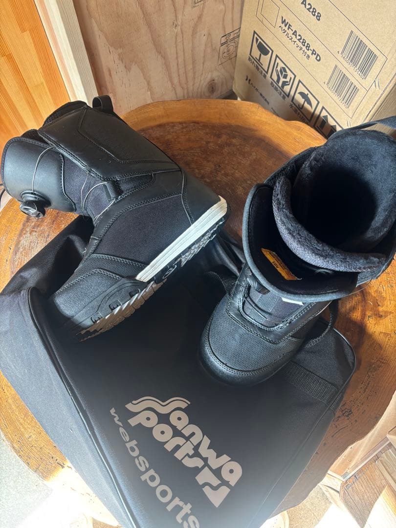 Sanwa Sports スノーボードブーツ ブラック LSB88