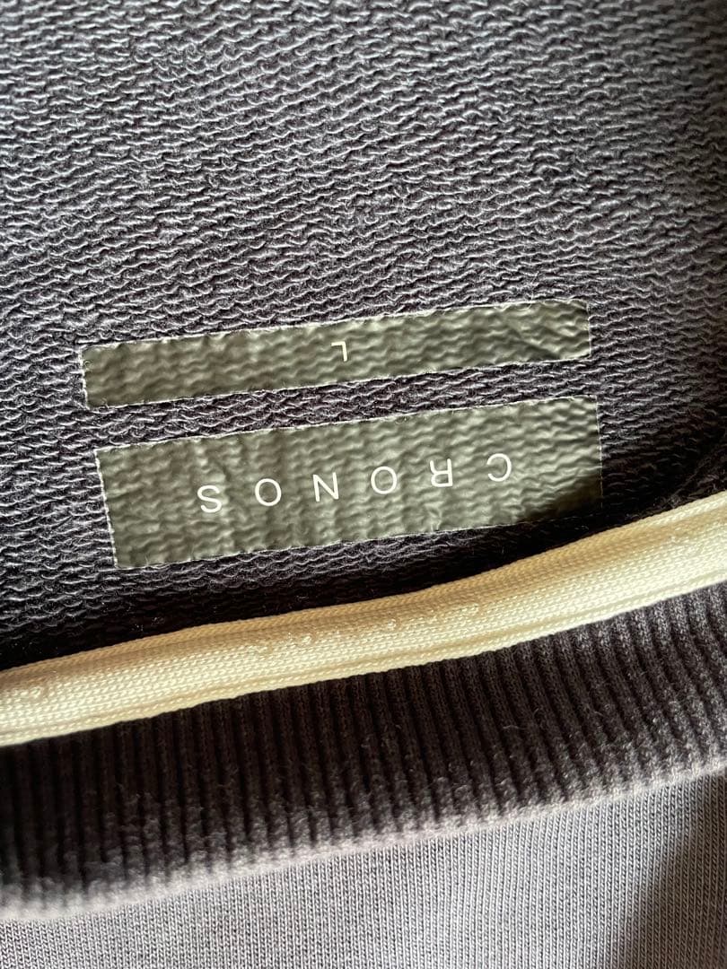 CRONOS クロノス　Patchwork sweatshirt セットアップ