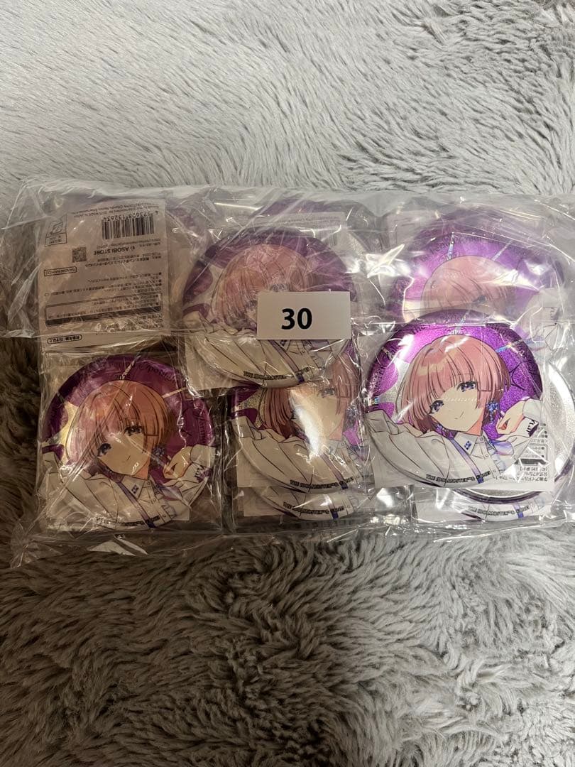 学園アイドルマスター 有村麻央 1st period 缶バッチ 30個