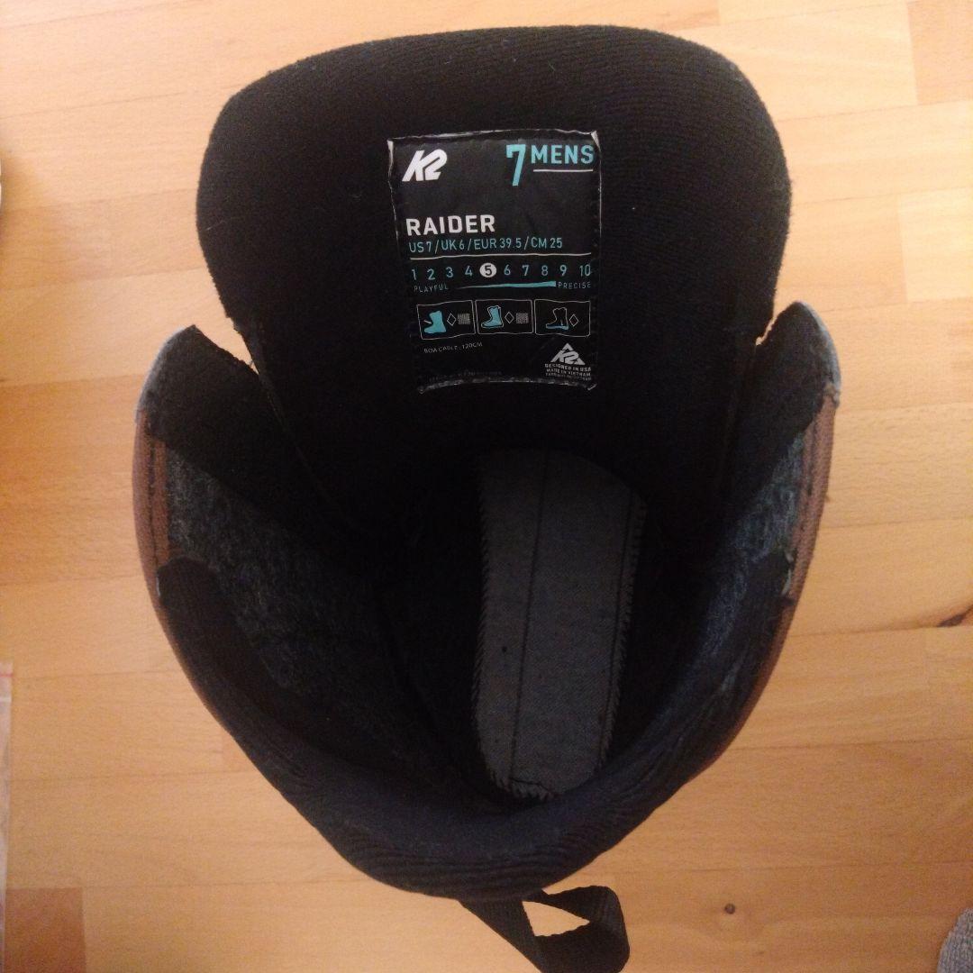 K2 スノーボードブーツ 25センチ ボアシステム ブラウン