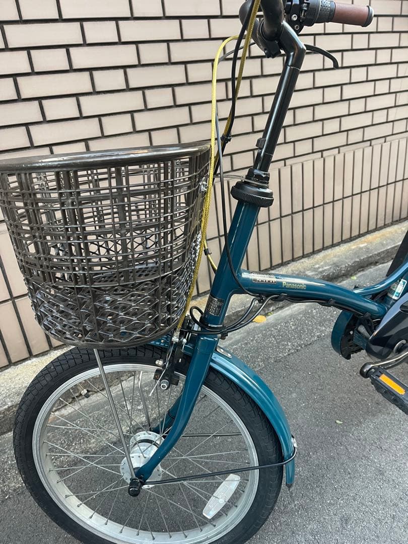 12ahパナソニックミニ電動アシスト自転車20インチ