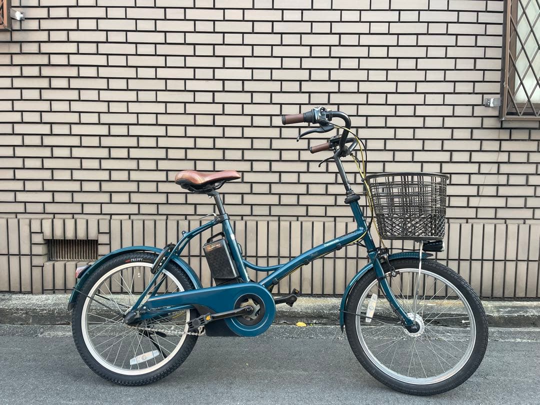 12ahパナソニックミニ電動アシスト自転車20インチ