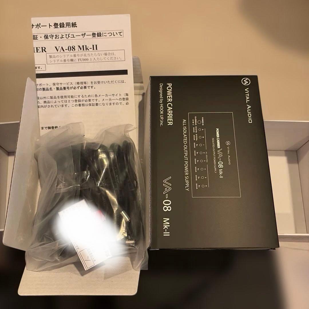 【ほぼ新品、付属品完備】VITAL AUDIO VA08 Mk-II 保証期間内