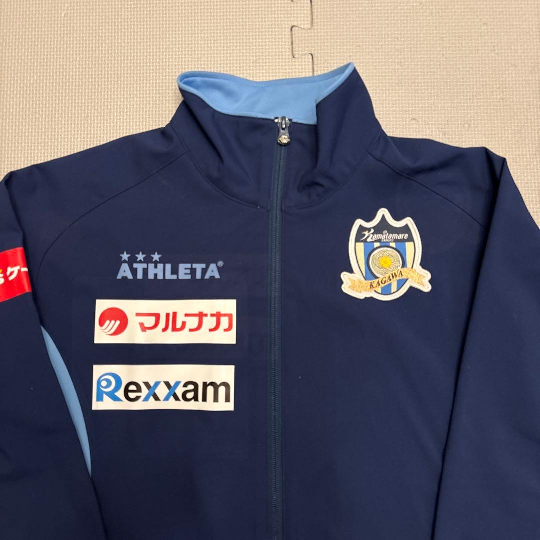 カマタマーレ讃岐　選手使用トレーニングウェア　上下セット