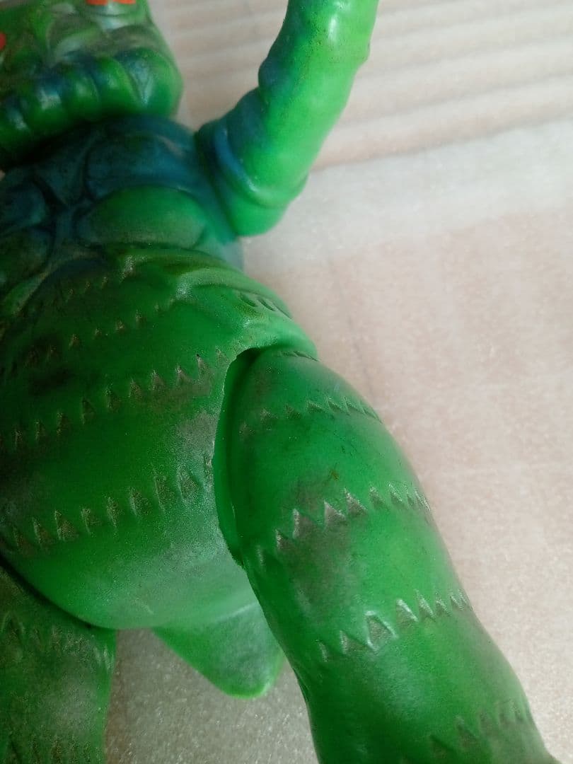 【マルサン/当時物】✡️バルタン星人 1966 ソフビ