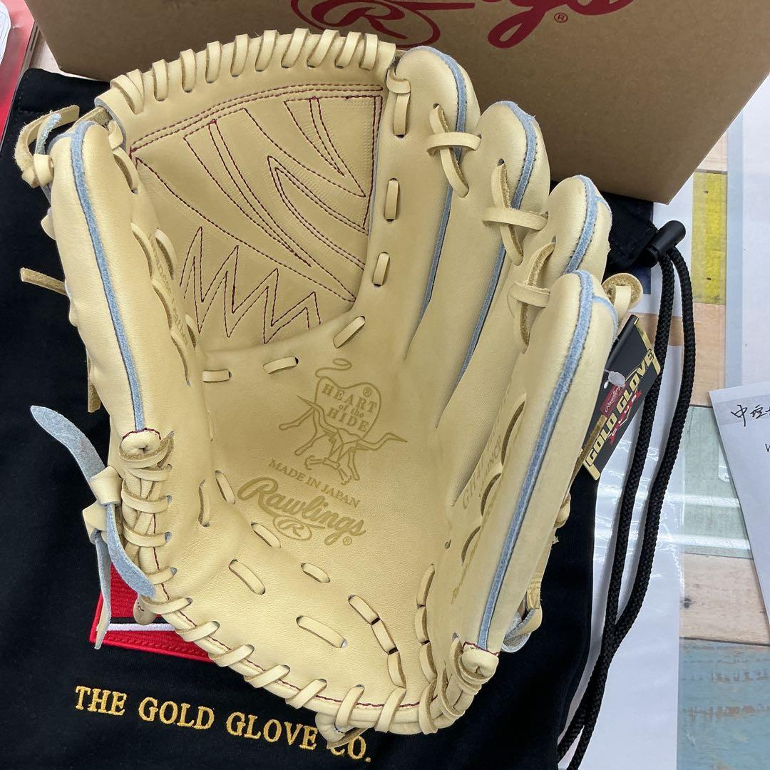 ローリングス硬式投手用グローブ　HOHジャパン　湯もみ型付けサービス