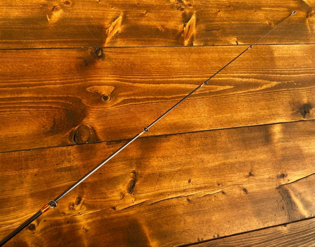 トラウトロッド　4ft9inch ウッドグリップ　ベイトテレスコロッド　渓流釣り