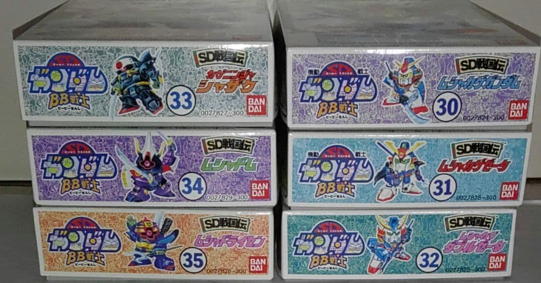 BB戦士 30 ムシャカゲガンダム&31 ムシャカゲゼータ&34 ムシャドムほか