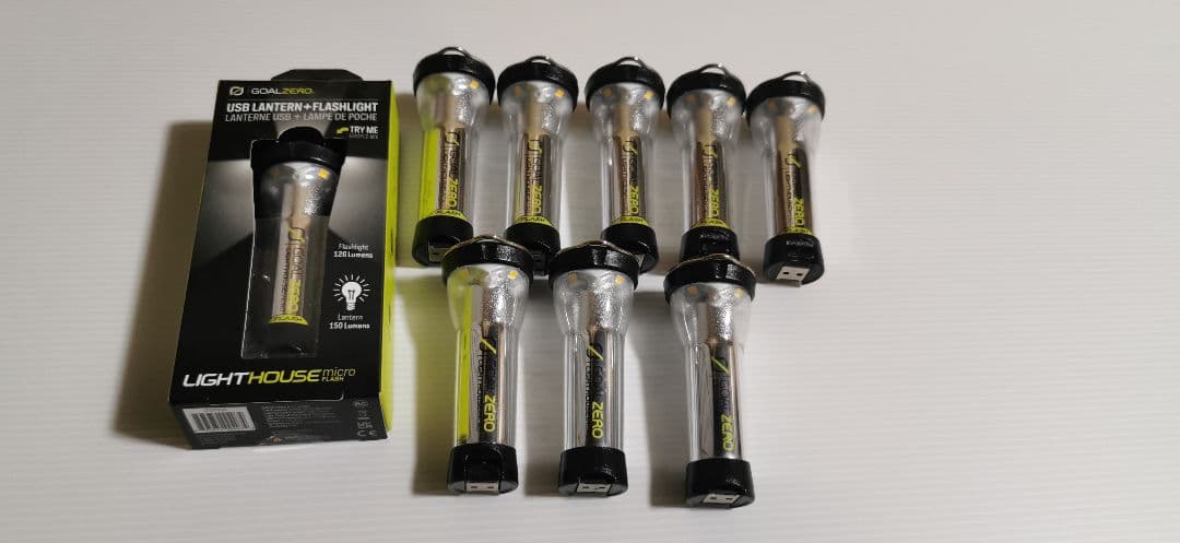 GOALZERO Flashlight 新品と美品など9つ