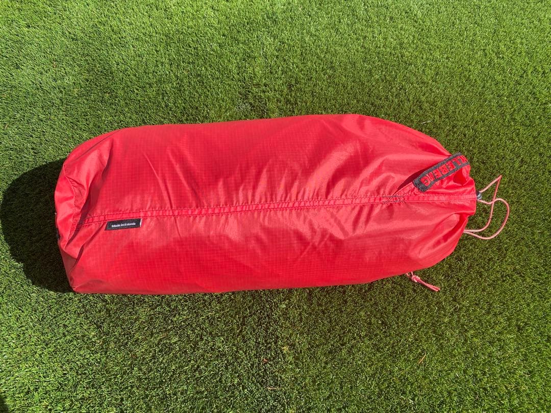HILLEBERG Unna レッド テント ヒルバーグ ウナ　フットプリント付