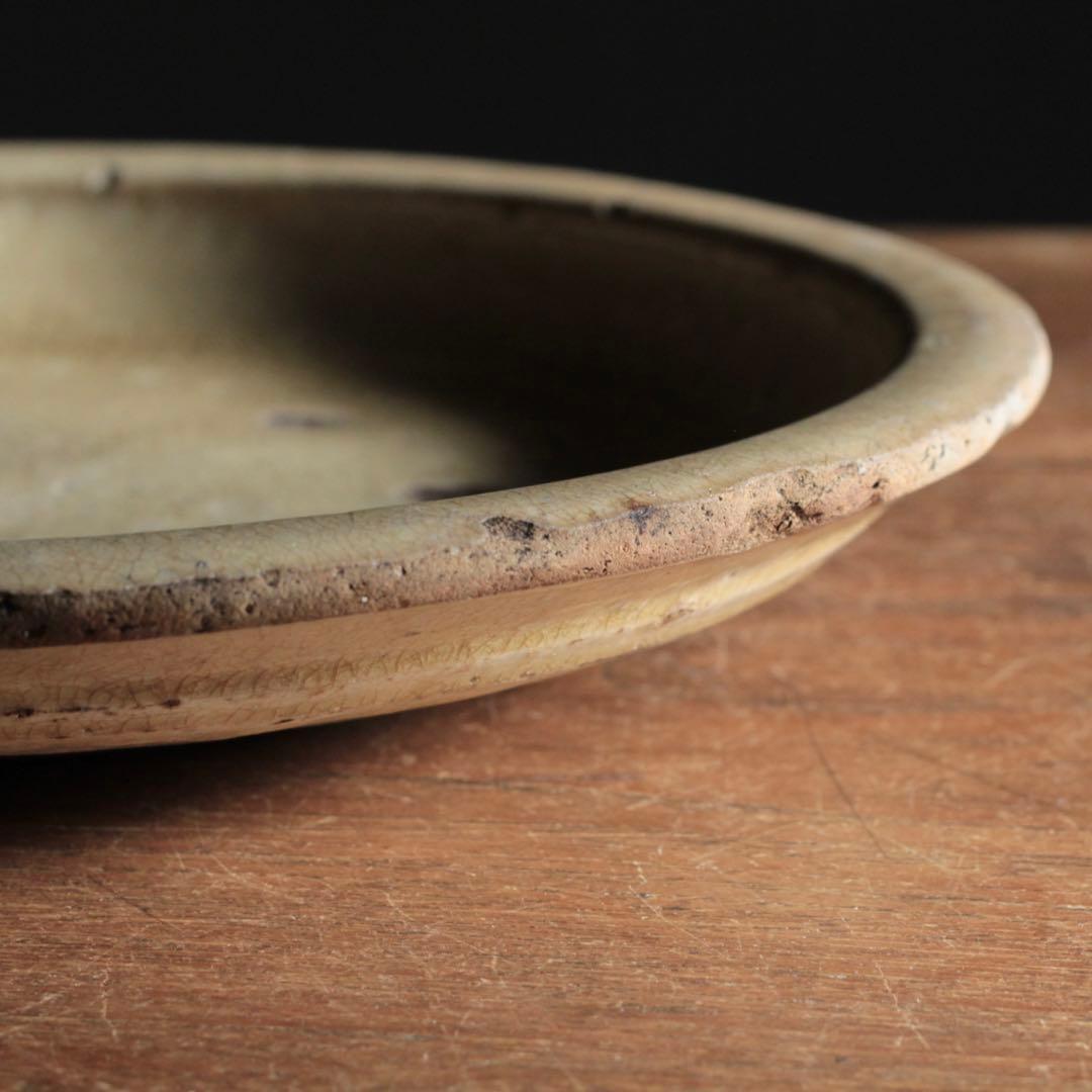 味の佳い 瀬戸 石皿 古美術 古道具 アンティーク