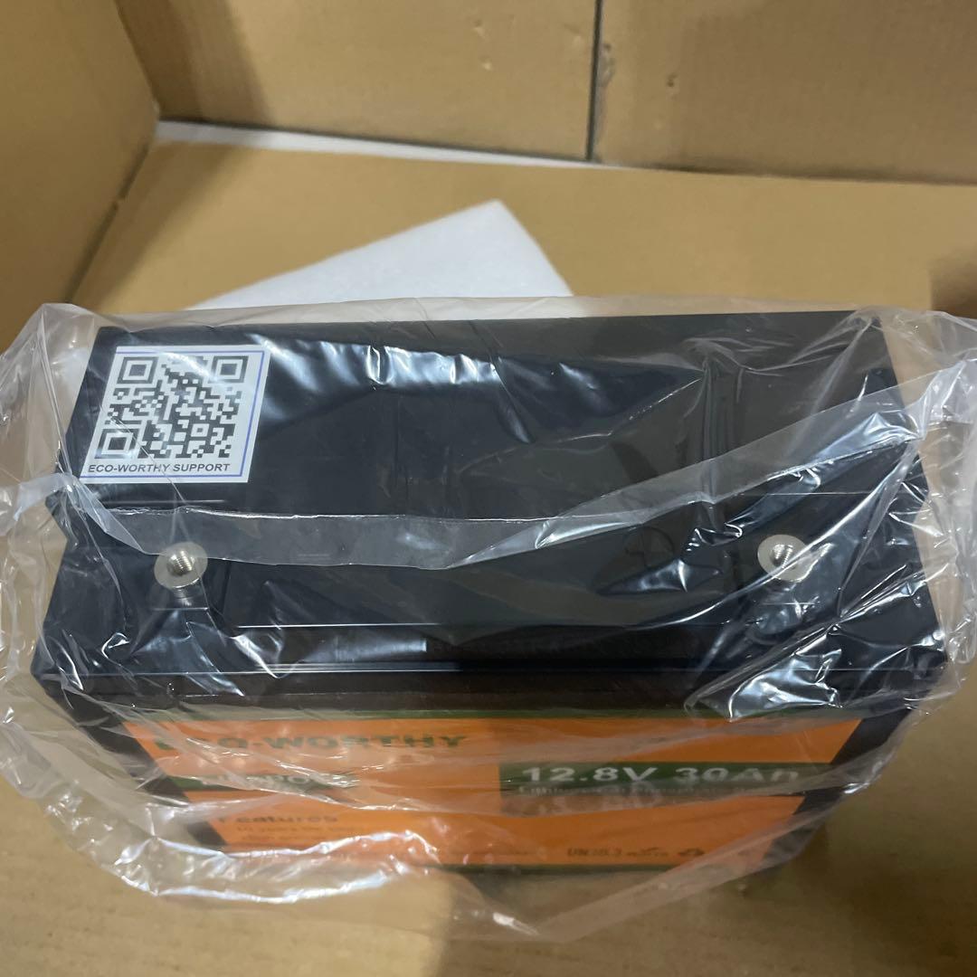 ECO-WORTHY リン酸鉄リチウム電池 12.8v 30Ah