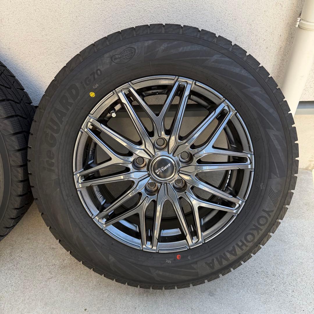 alex　ヨコハマiG70 195/65R15 スタッドレス 4本