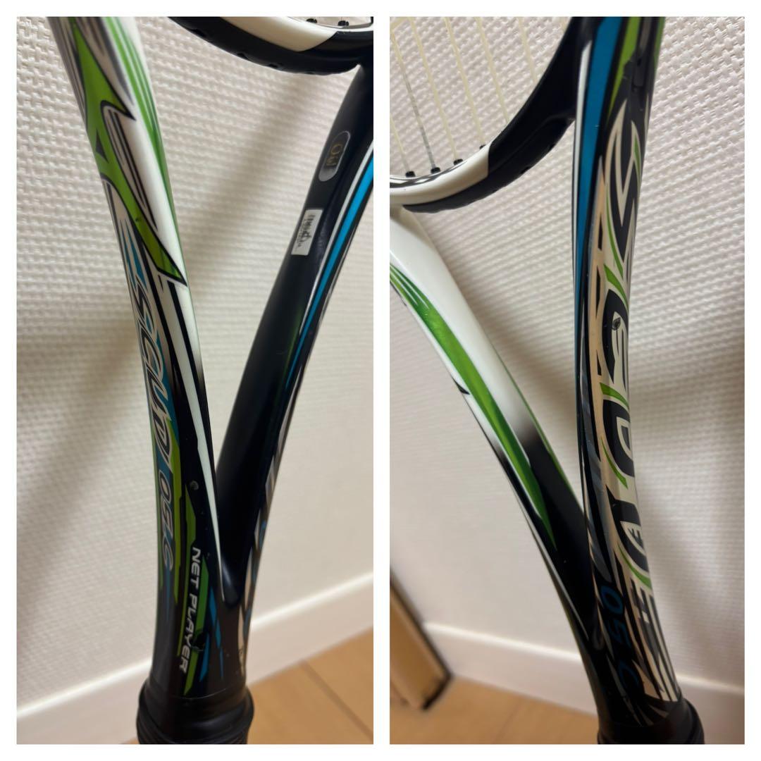 値下:ミズノMIZUNOソフトテニスラケットSCUDスカッド05-C 2本セット