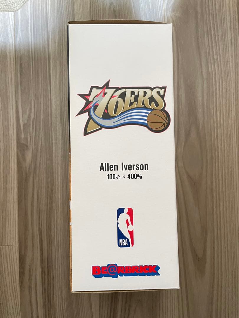 BE@RBRICK アレン・アイバーソン 100% & 400% 開封済み