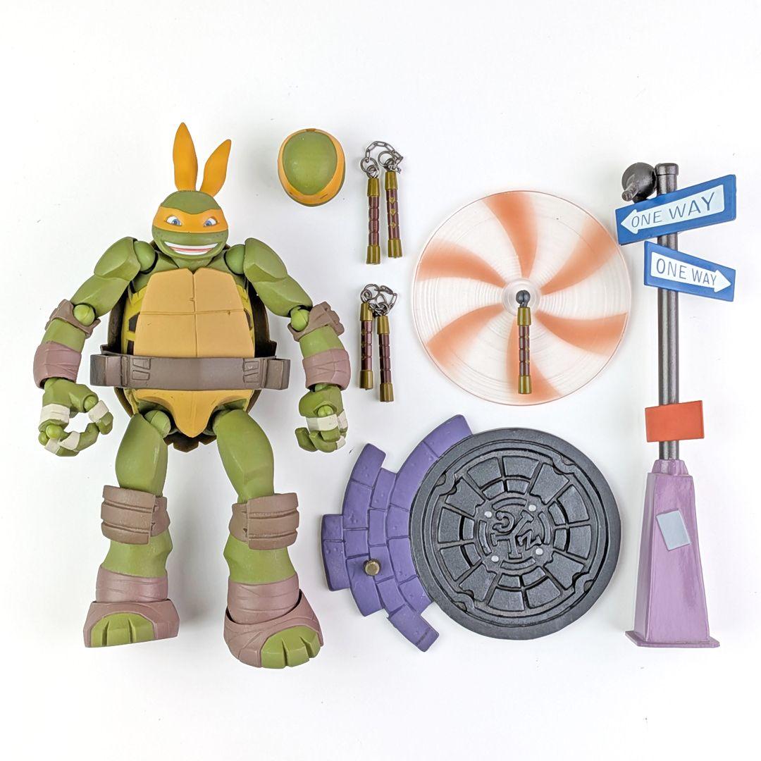 TMNT ミュータント ニンジャ タートルズ 4体セット リボルテック