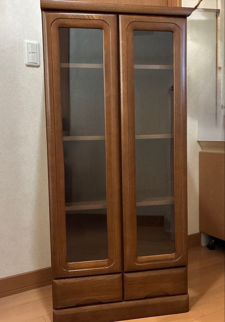 シンプルモダン 書斎棚　本棚　飾り棚