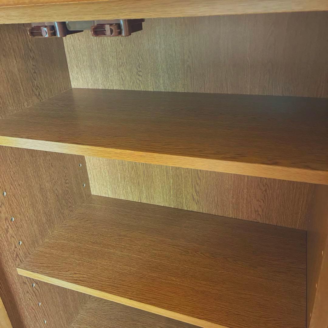 シンプルモダン 書斎棚　本棚　飾り棚