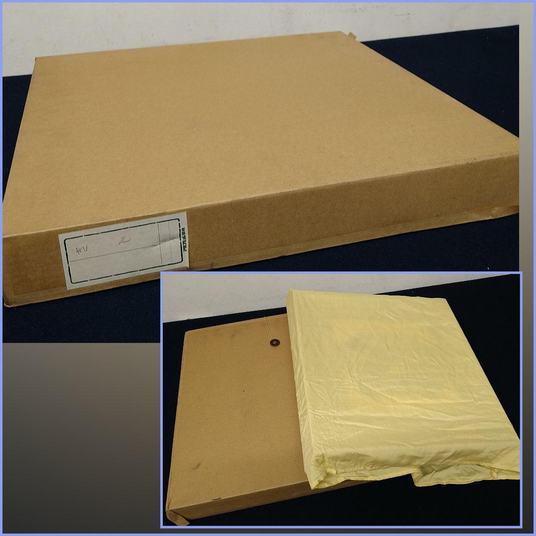 AC43【真作】斎藤清策 雉 色紙額 扇面図 日本画 鳥 タトウ黄布 美品