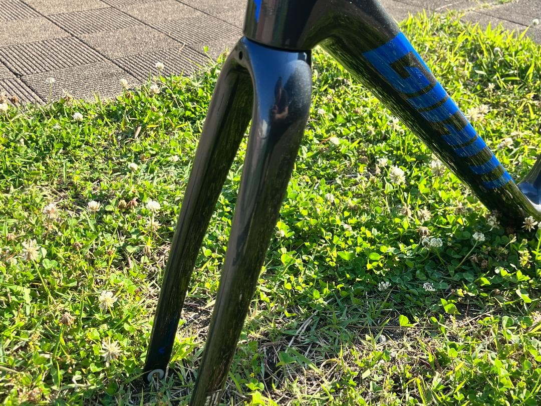 たこちゃんGIANT TCR カーボンフレーム ブラック/ブルー