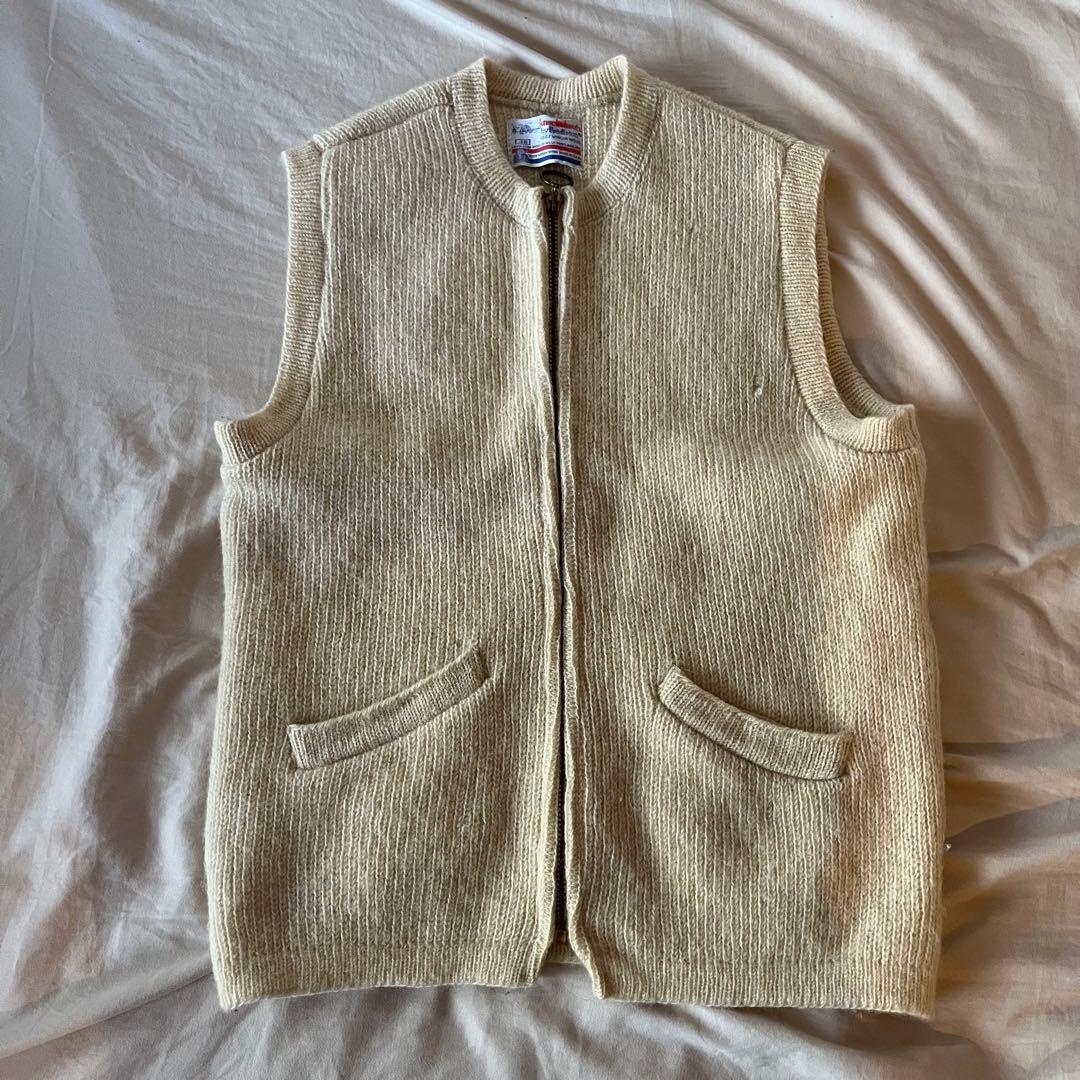 60s USA製 knockabouts pendleton knitvest