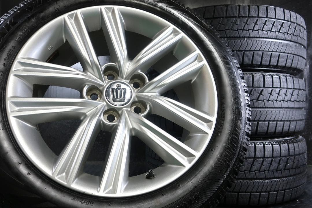 トヨタ純正 210系 クラウン アスリート BSスタッドレス 215/55R17