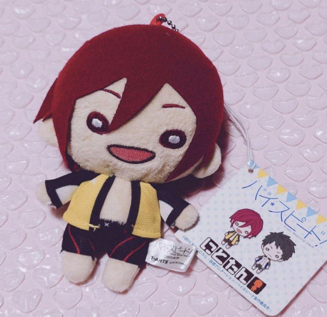 Free! ハイスピード 松岡凛 にとたん マスコット ぬいぐるみ