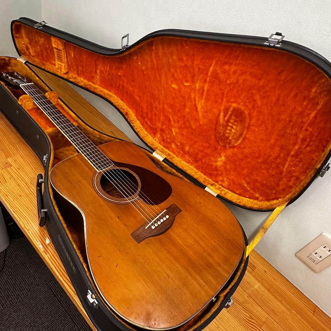 YAMAHA FG-280 赤ラベル アコースティックギター ハードケース付き