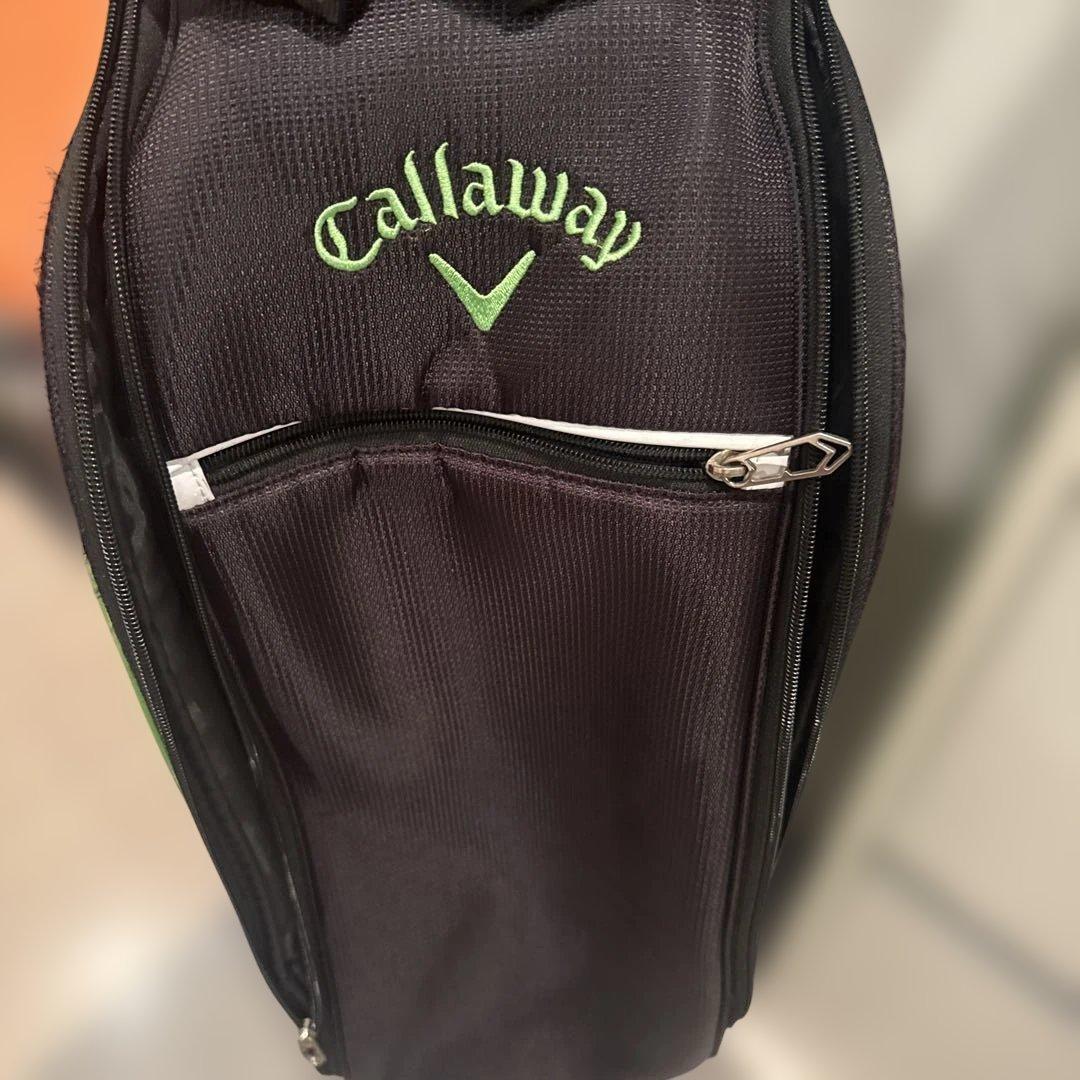 Callaway ゴルフバッグ 黒/緑