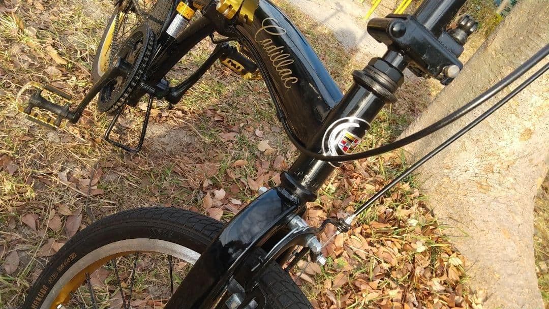 Cadillac 折りたたみ自転車 ジャンク扱い