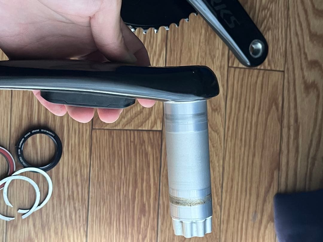 スペシャライズド パワーメーター付きクランクセット 170mm 52/36t