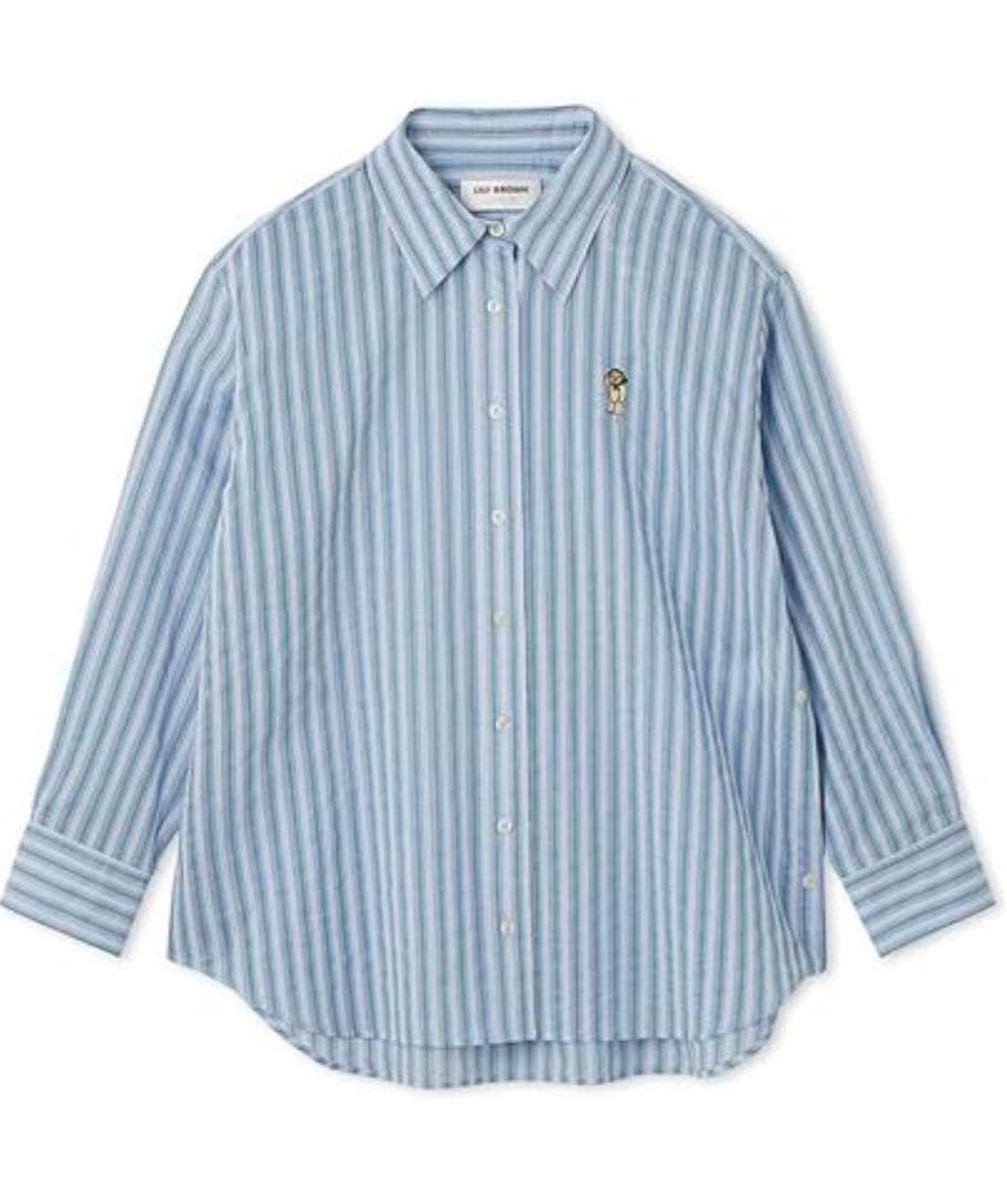 Lily Bearシアーオーバーシャツ シアーシャツビスチェ セット