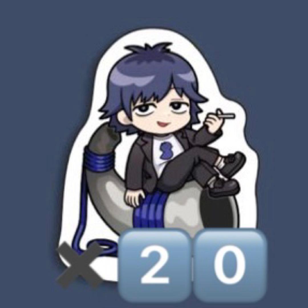 まじめにヤバシティ まじヤバ フレークシール 鬱先生