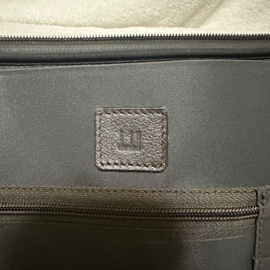 【美品】dunhill（ダンヒル） ブリーフケース 大容量 A4収納可 バッグ