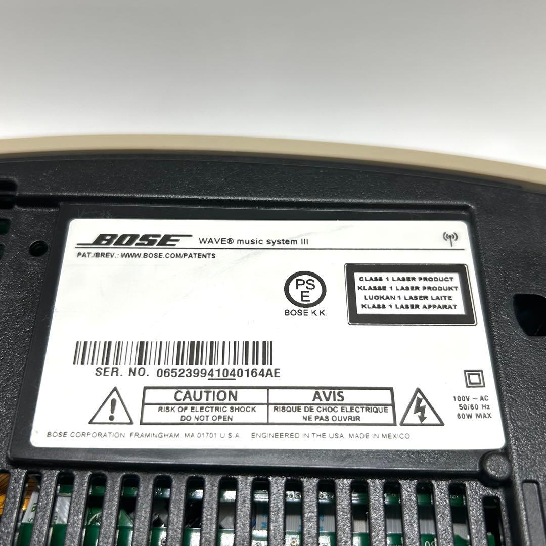 Bose Wave music system III 専用台付属