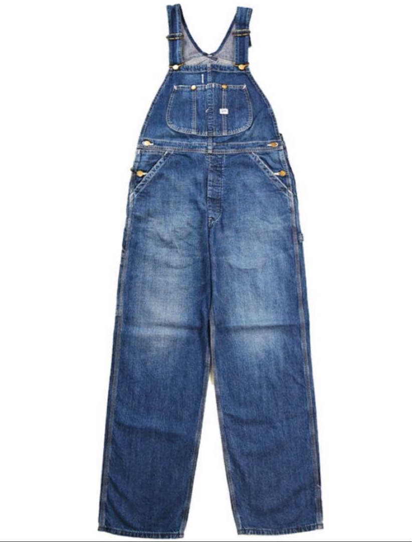 祭り大幅値下げ！【美品】Lee LM7254 デニムオーバーオール Lサイズ