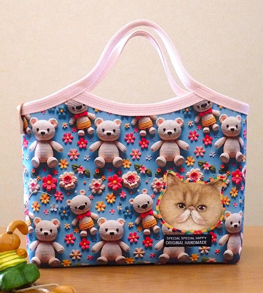 ハンドメイド　お散歩グラニーバッグ（FZ-18）他４点のおまとめ