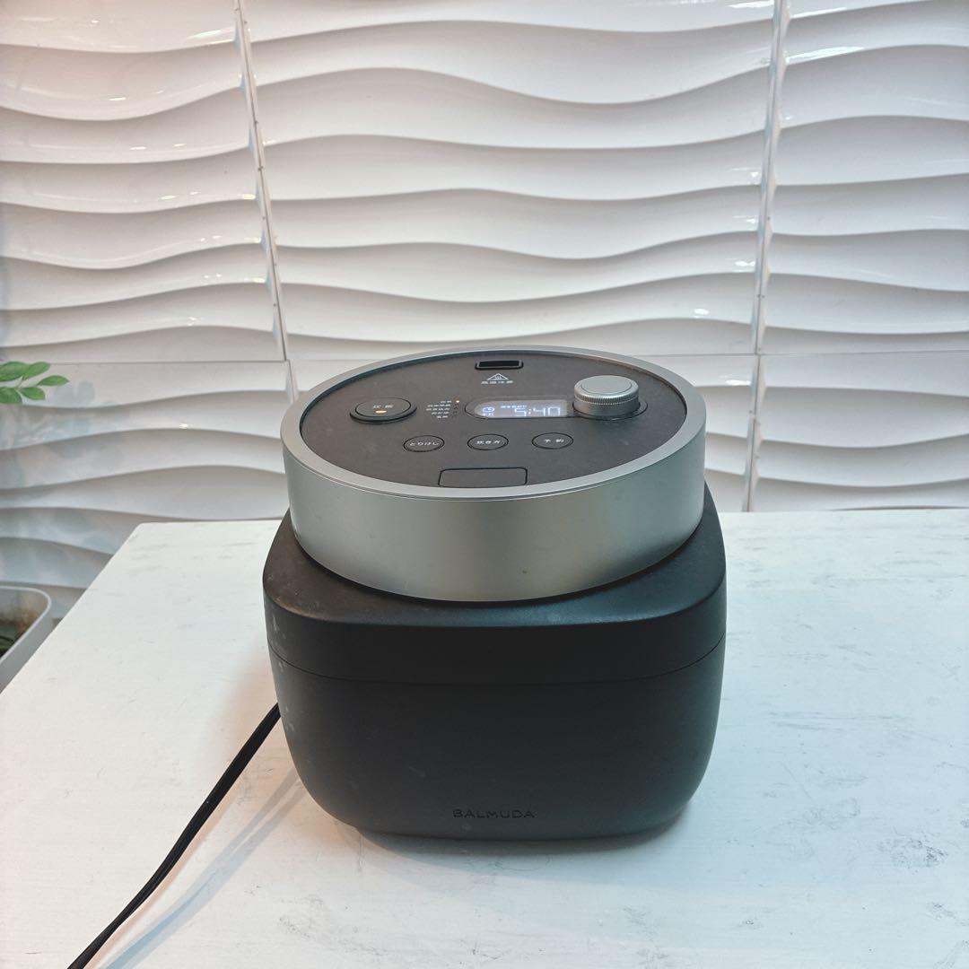 ◇BALMUDA◇The Gohan ◇マイコン炊飯器◇3合◇2022年製◇
