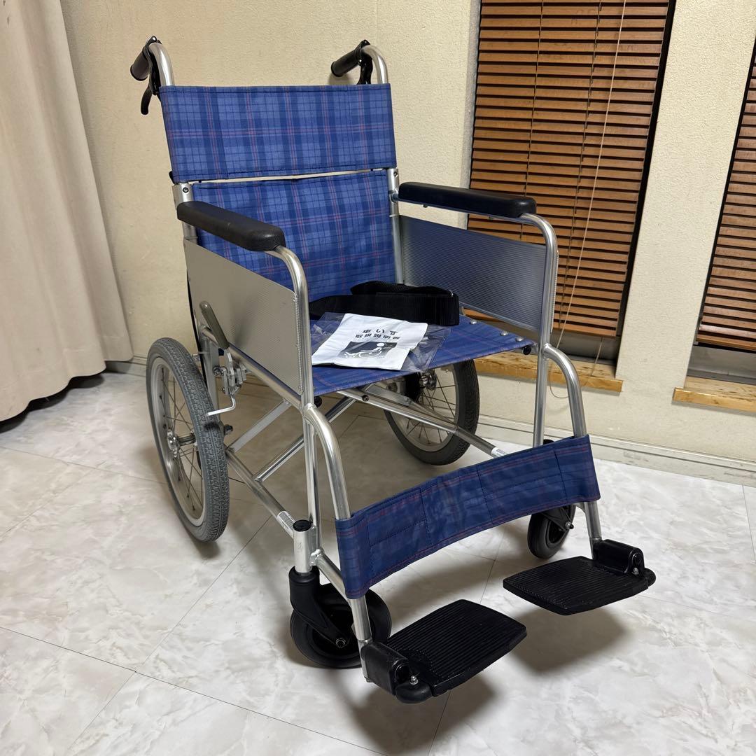 送料込 フランスベッド アルミ製 介助用車いす アルミ製 介助用車椅子 チェック