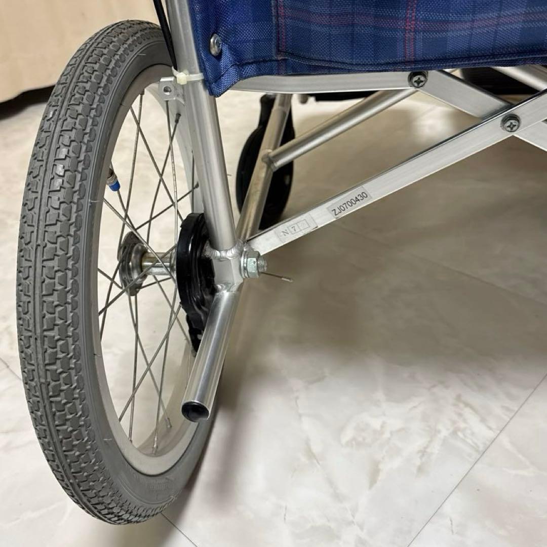 送料込 フランスベッド アルミ製 介助用車いす アルミ製 介助用車椅子 チェック