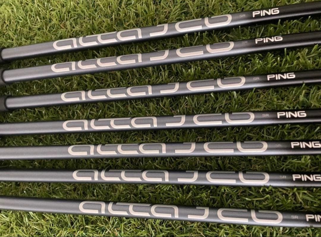 PING G710 アイアンセット 7本 ALTA JCB SLATE SR