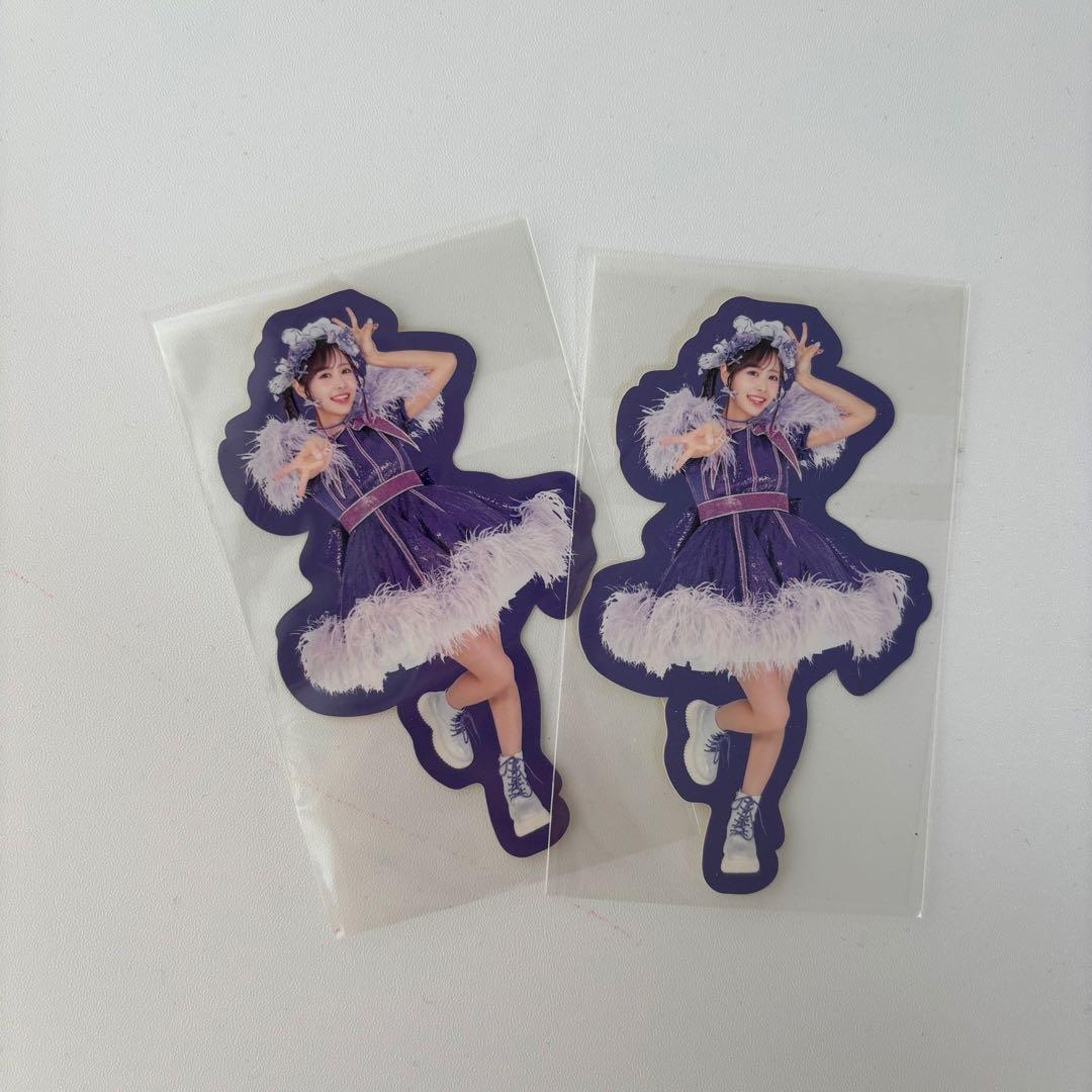 FRUITS ZIPPER るな推し活グッズ紫まとめ売り公式一式セット 仲川瑠夏