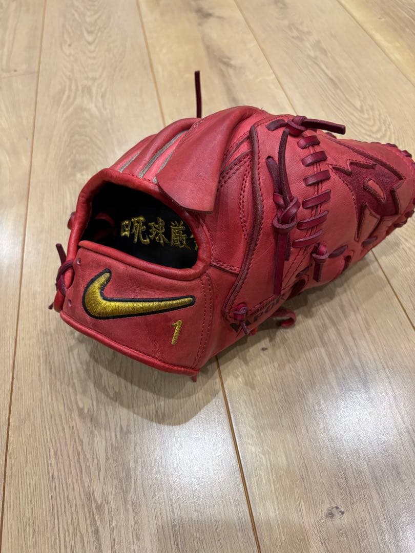 NIKE一般硬式オーダー投手グローブ！和田モデル！廃盤品！直刺繍ラベル！激レア！