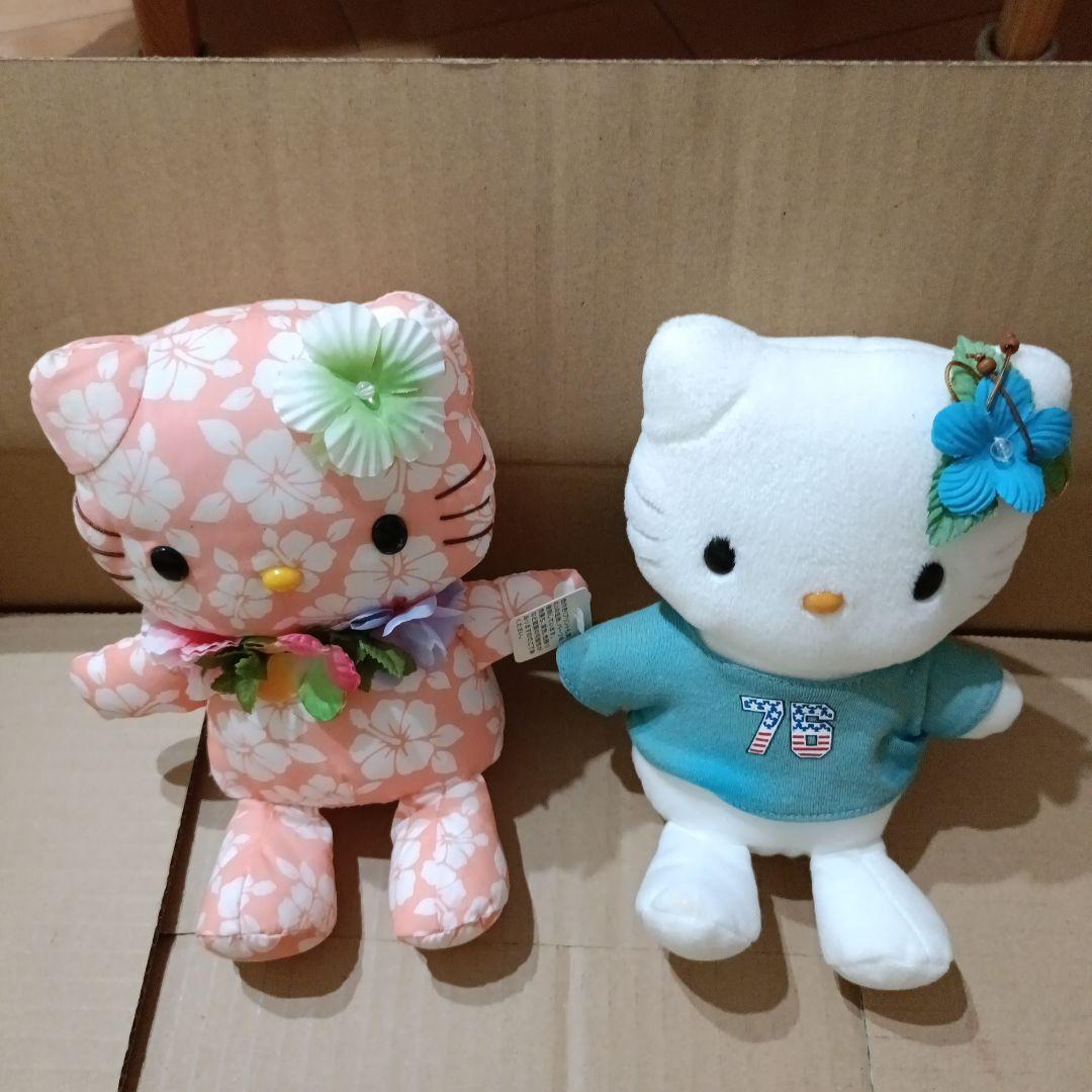 レア希少★ハローキティ★夏★ギャル★日焼け★ハイビスカス★アロハ★5体セット