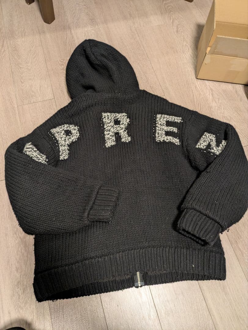 トップス Supreme FauxShearlingLined ZipUp Sweater