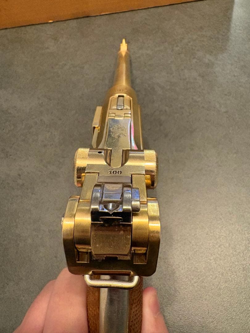 【希少】マルシン　金属製　ルガーP-08 6インチ　モデルガン