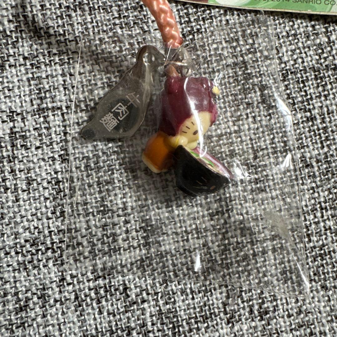 ハローキティ 牛肉ラーメン ストラップ　台湾限定