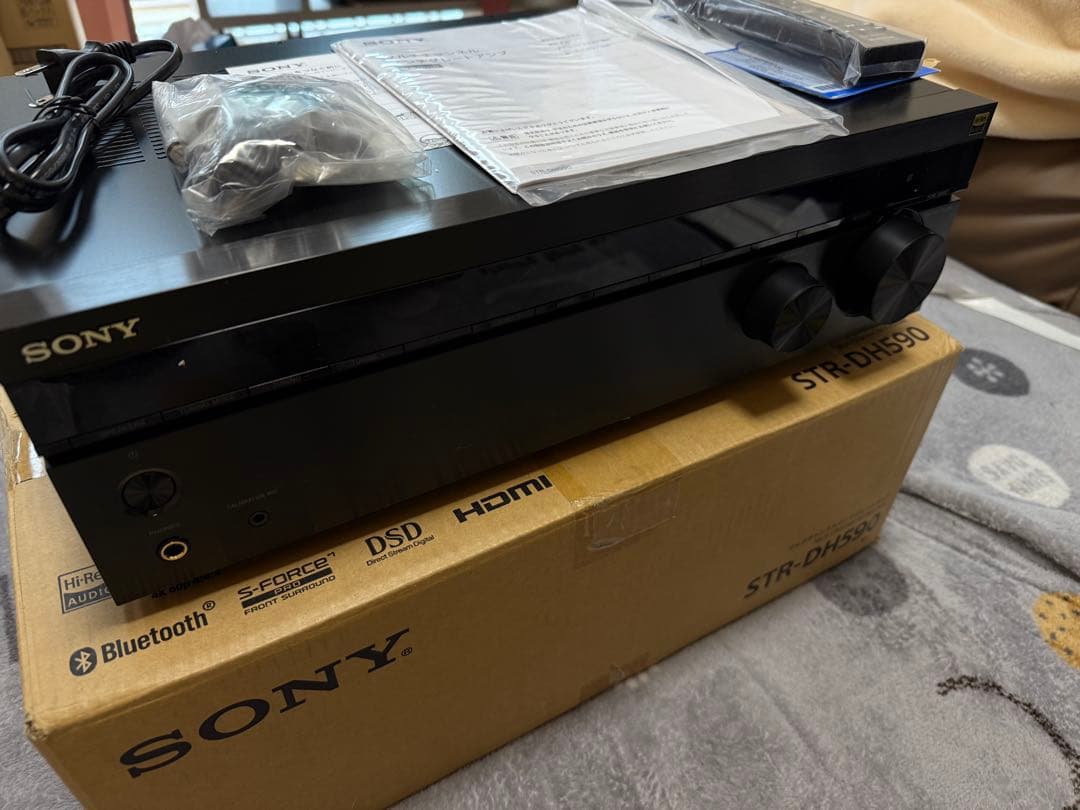 【新品未使用】SONY STR-DH590 マルチチャンネルインテグレートアンプ